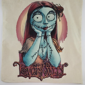 Nightmare Before Christmas Pillow Case Cushion‎ Cover Lovely Sally 18"x18"